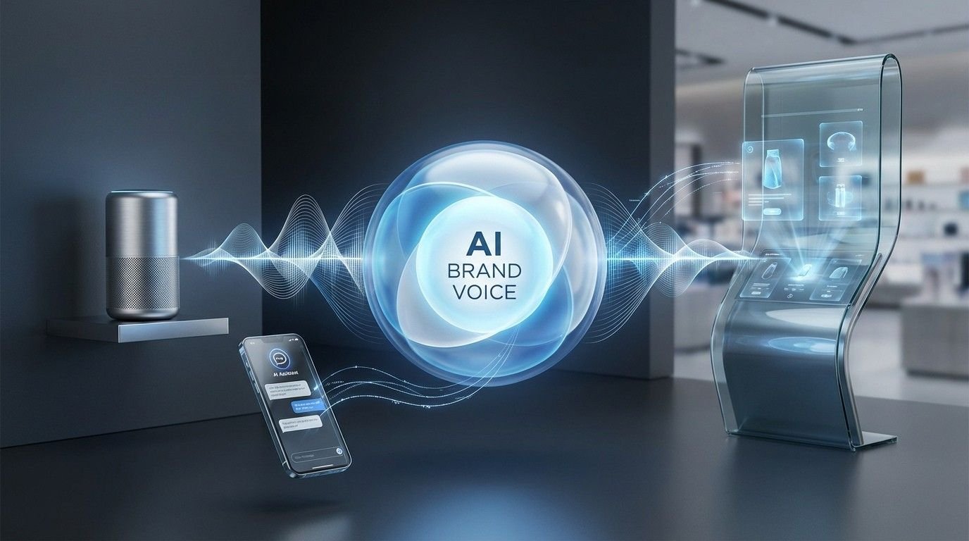 Где применять AI голос бренда