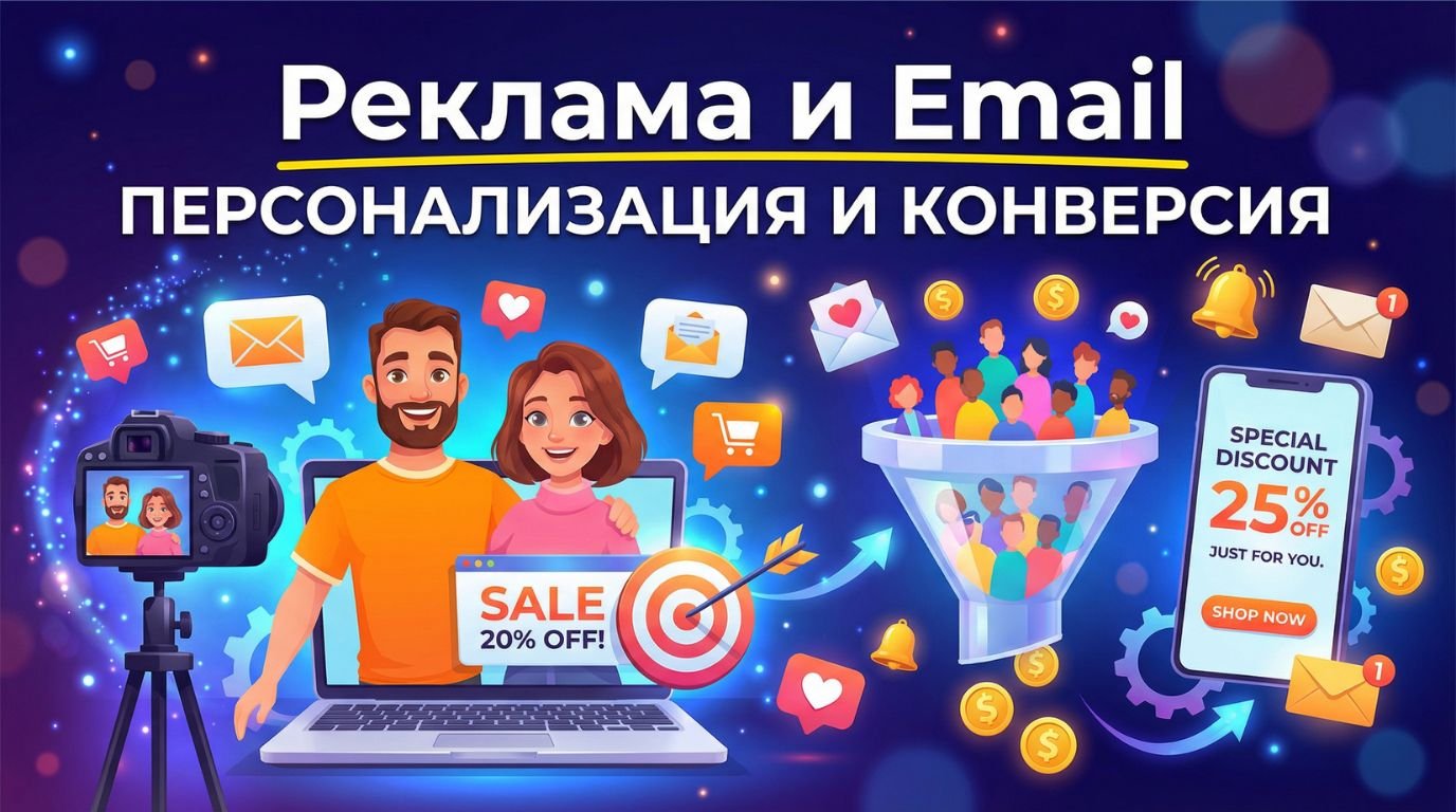 Реклама и Email: персонализация и конверсия