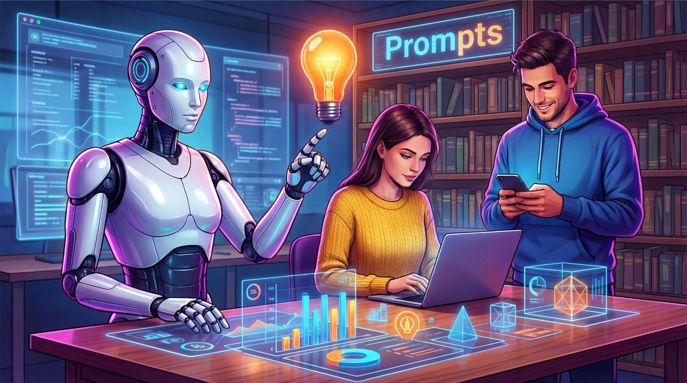 Бонус: создания контента с ИИ, библиотека готовых промптов (бери и делай)