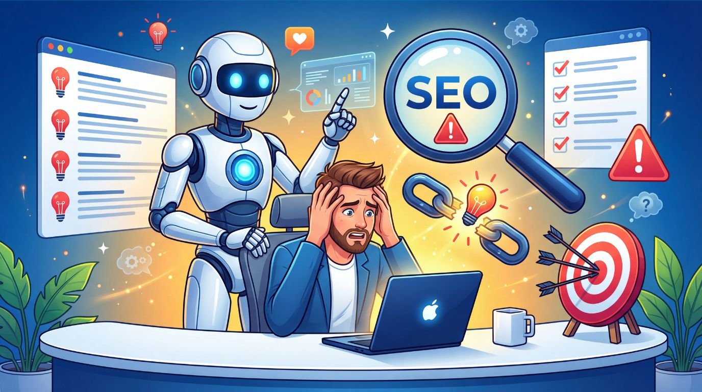 SEO с помощью ИИ: распространенные ошибки и как их избежать