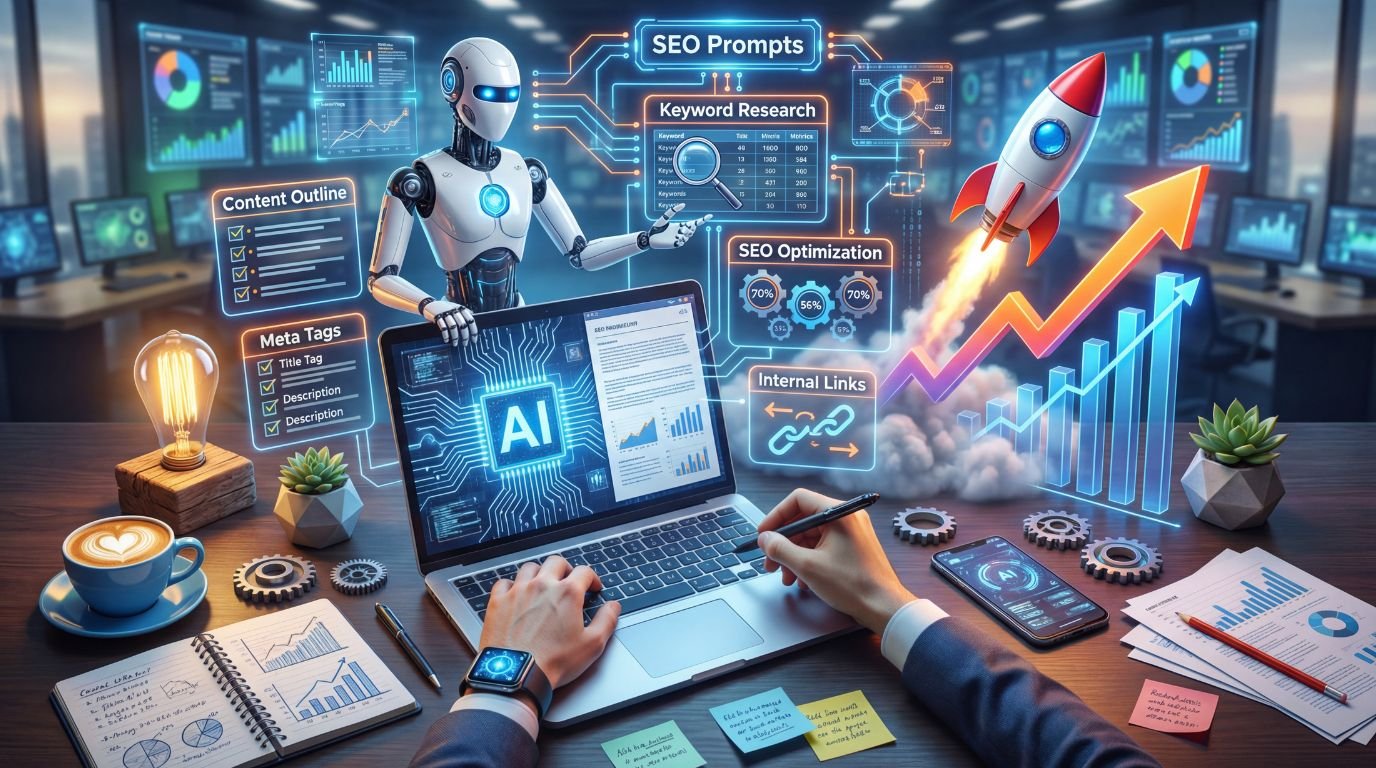 Серия промптов для SEO с помощью ИИ